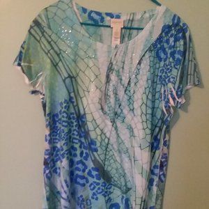 Short sleeve top, Zenergy by Chico's